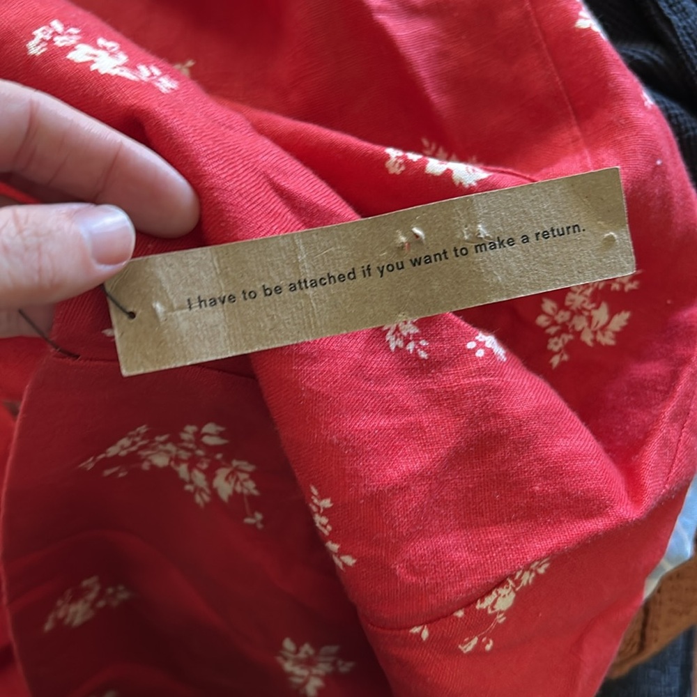Reformation Red Floral Midi Dress - Picture 9 of 11